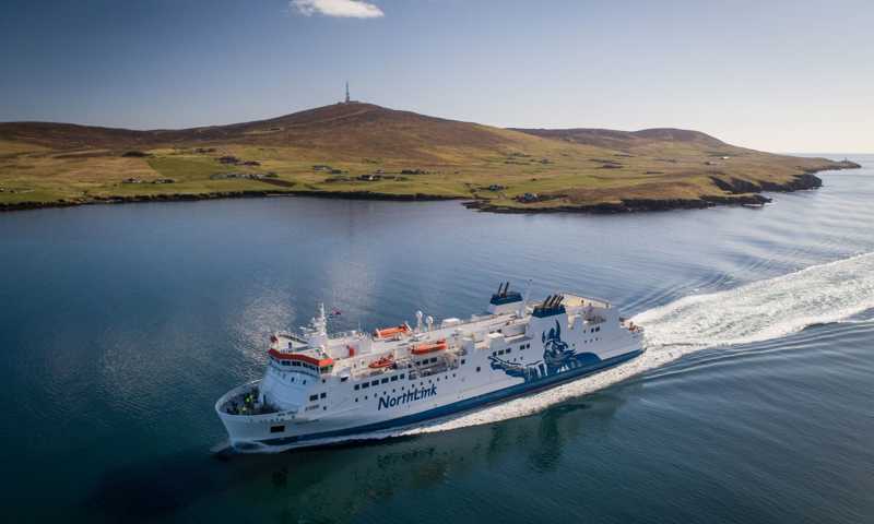 Large Northlink Ferries Ferry To Shetland