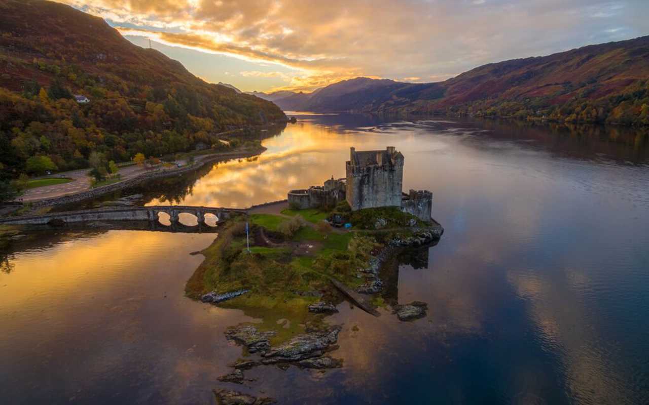 Eilean Donan Castle In Scotland