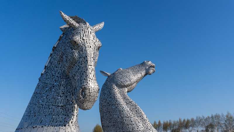 Large The Kelpies