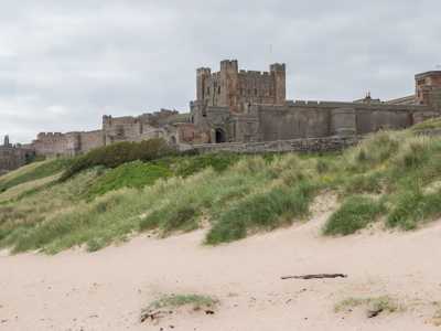 Views of Bamburgh Castle