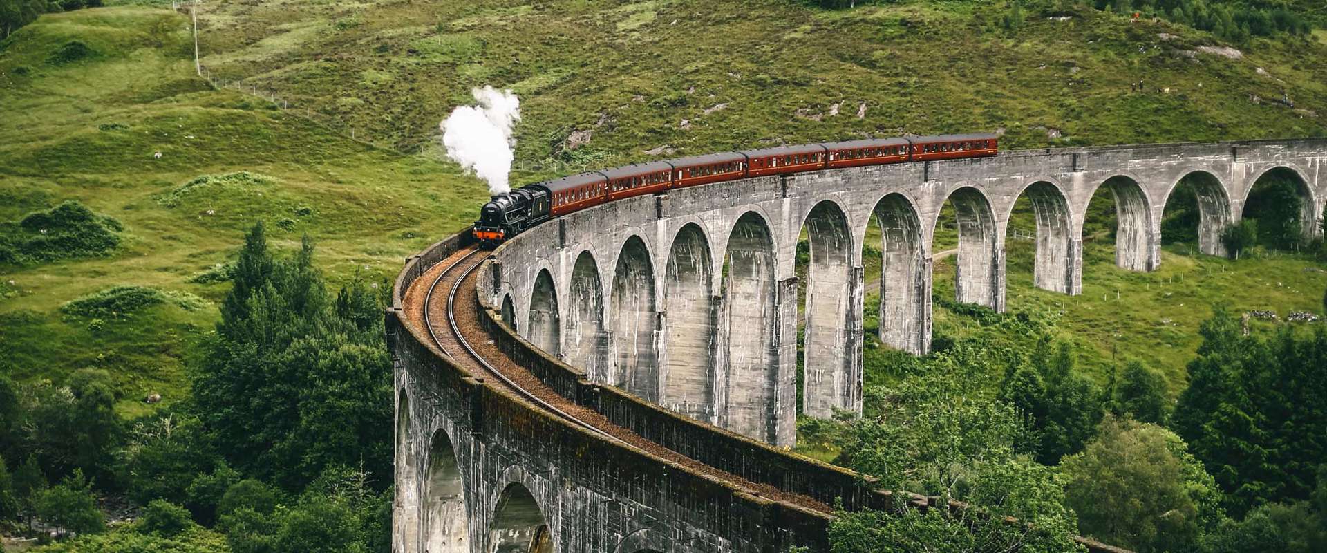 West Highlands, Glen Coe & The Jacobite Steam Train hero image