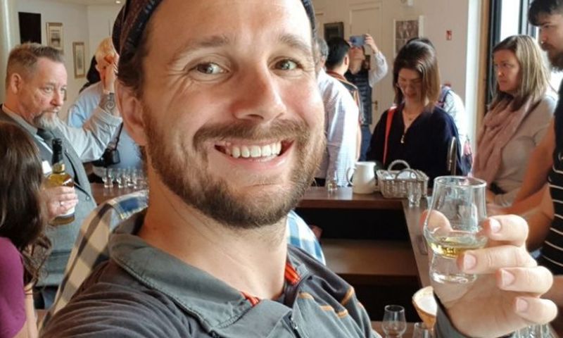 📸 by our dear friend @skyetravels on the 1 Day Whisky & Waterfalls tour, sampling a wee dram from @glenturretwhisky